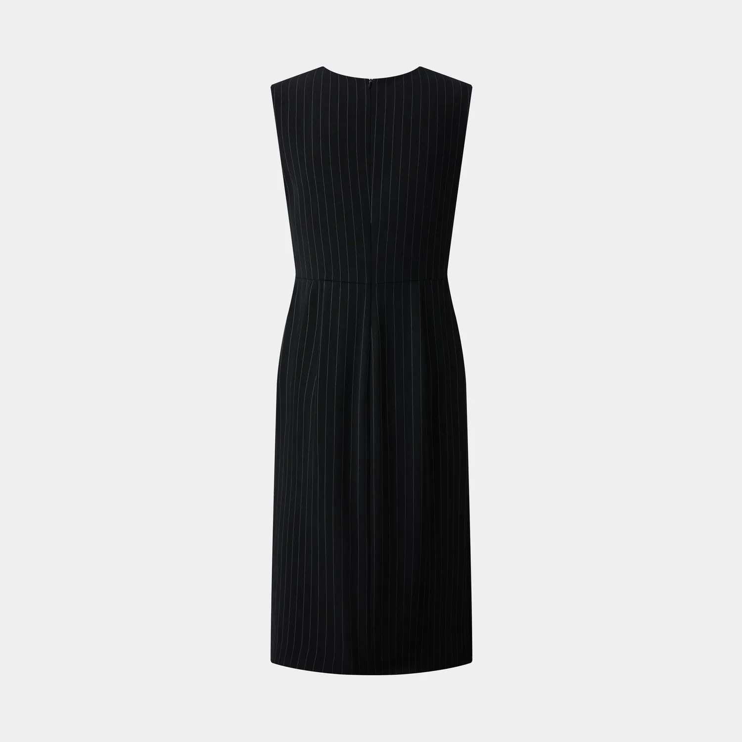 Ports abito noir stripes nero gessato elegante