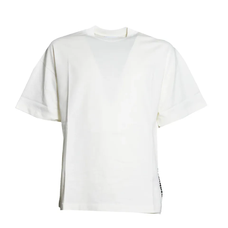 Jil Sander J22GC0277J20347 t-shirt panna cotone