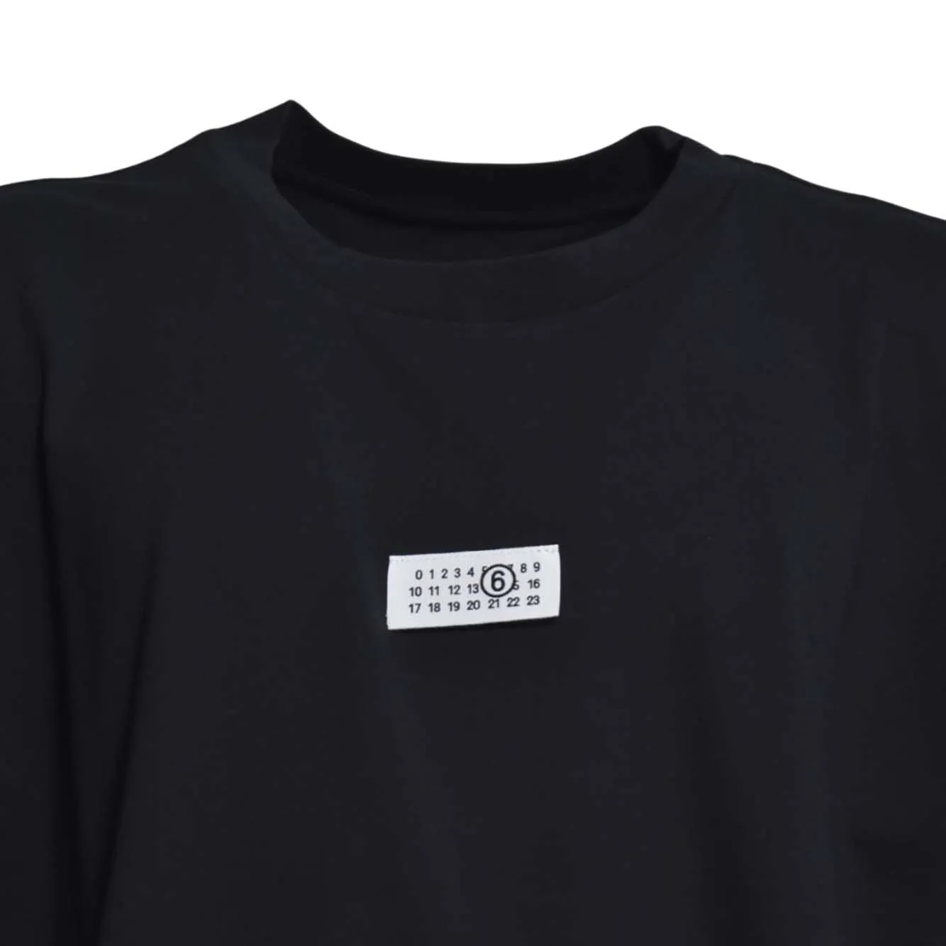 MM6 Maison Margiela SH0GC0032 t-shirt cotone nera