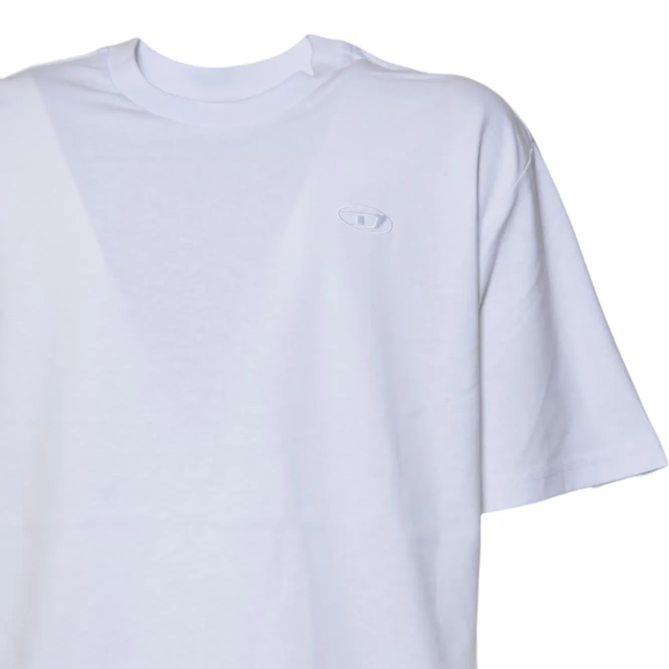Diesel Junior J022760HGAM T-shirt Bianca Bambino Cotone