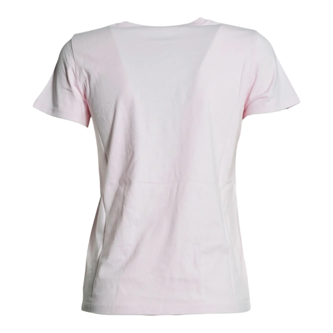 Saint Barth Elly ELLY001 t-shirt rosa cotone strass