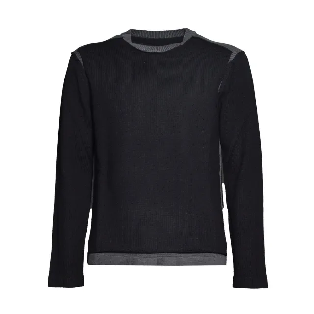 MM6 Maison Margiela SH0HL0047M13280 cardigan uomo nero