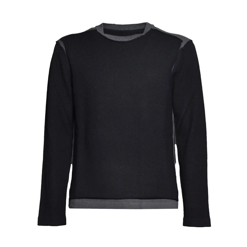 MM6 Maison Margiela SH0HL0047M13280 cardigan uomo nero