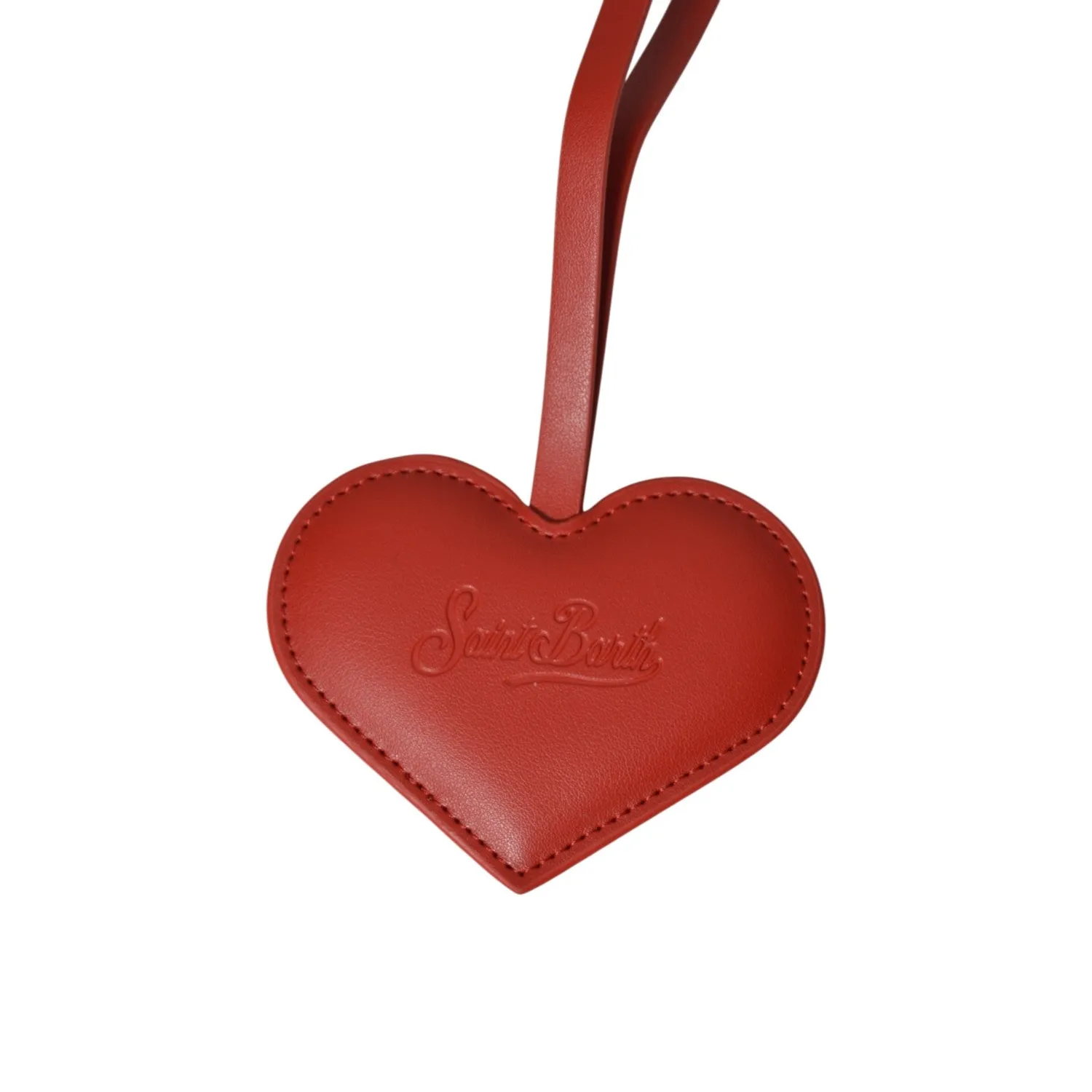 Saint Barth charm BCHARM01 borsa rosso UNI pelle