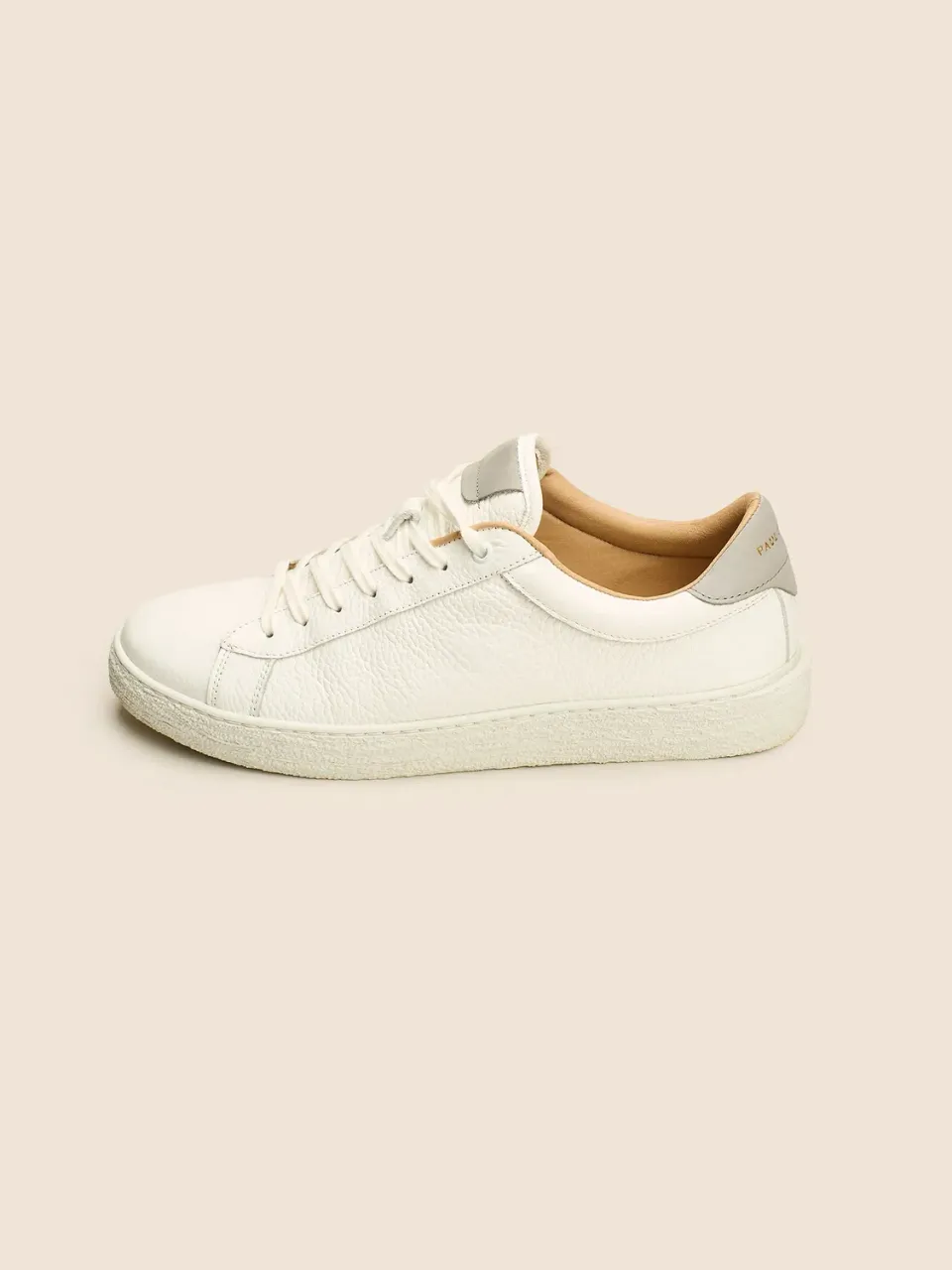 Paul Taylor sneakers cervo bianche suede grigio