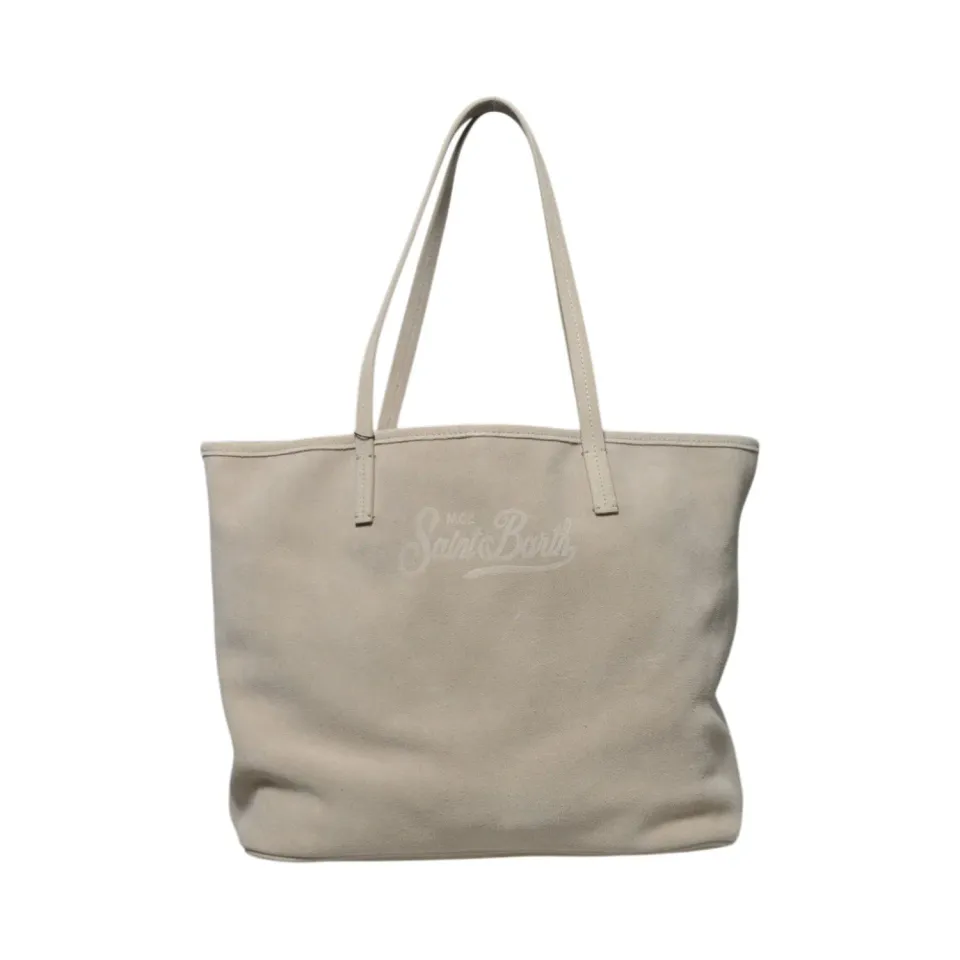 Saint Barth CB0003 City Bag shopping camoscio beige