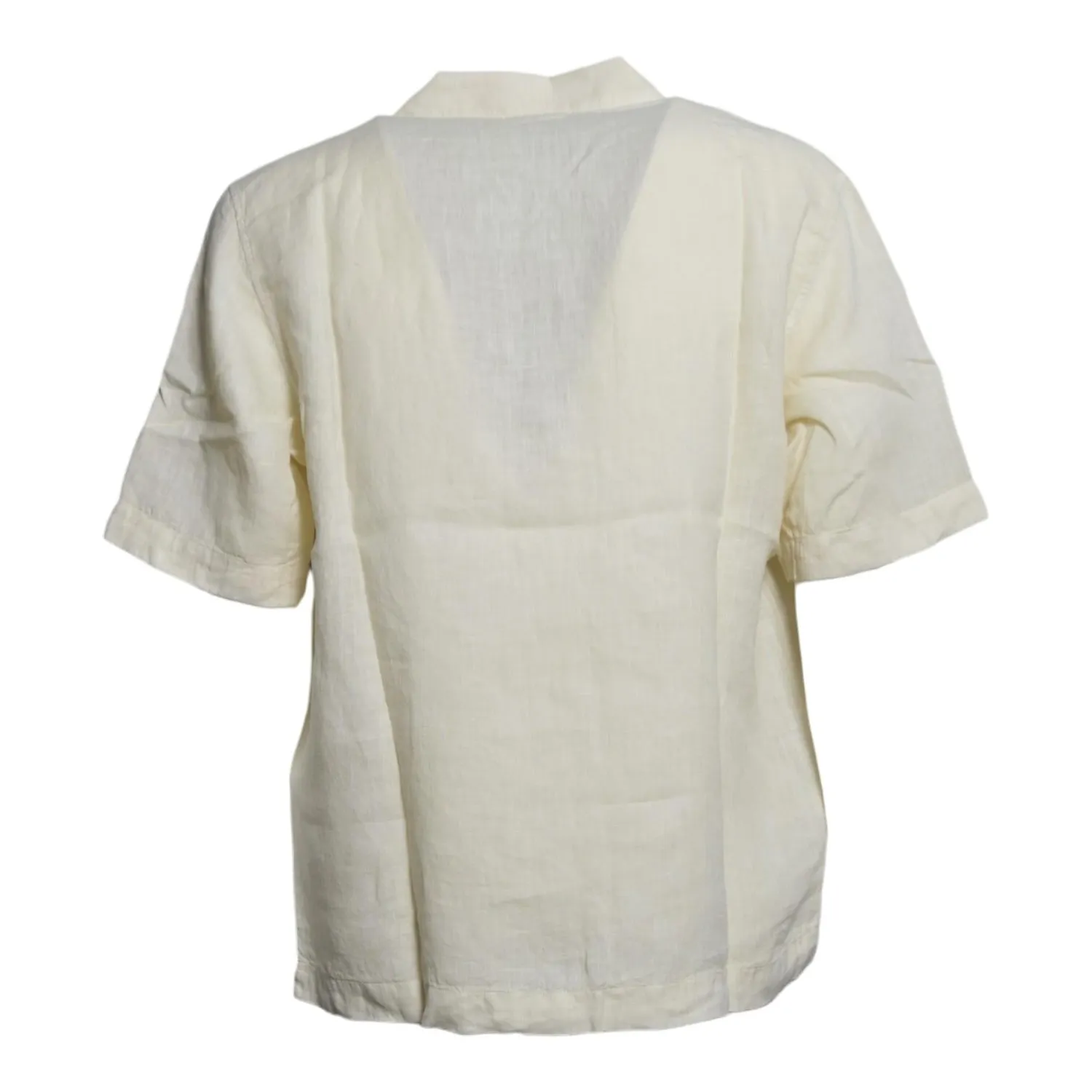C.P. Company 20CMSH258A110533G Camicia Lino Panna