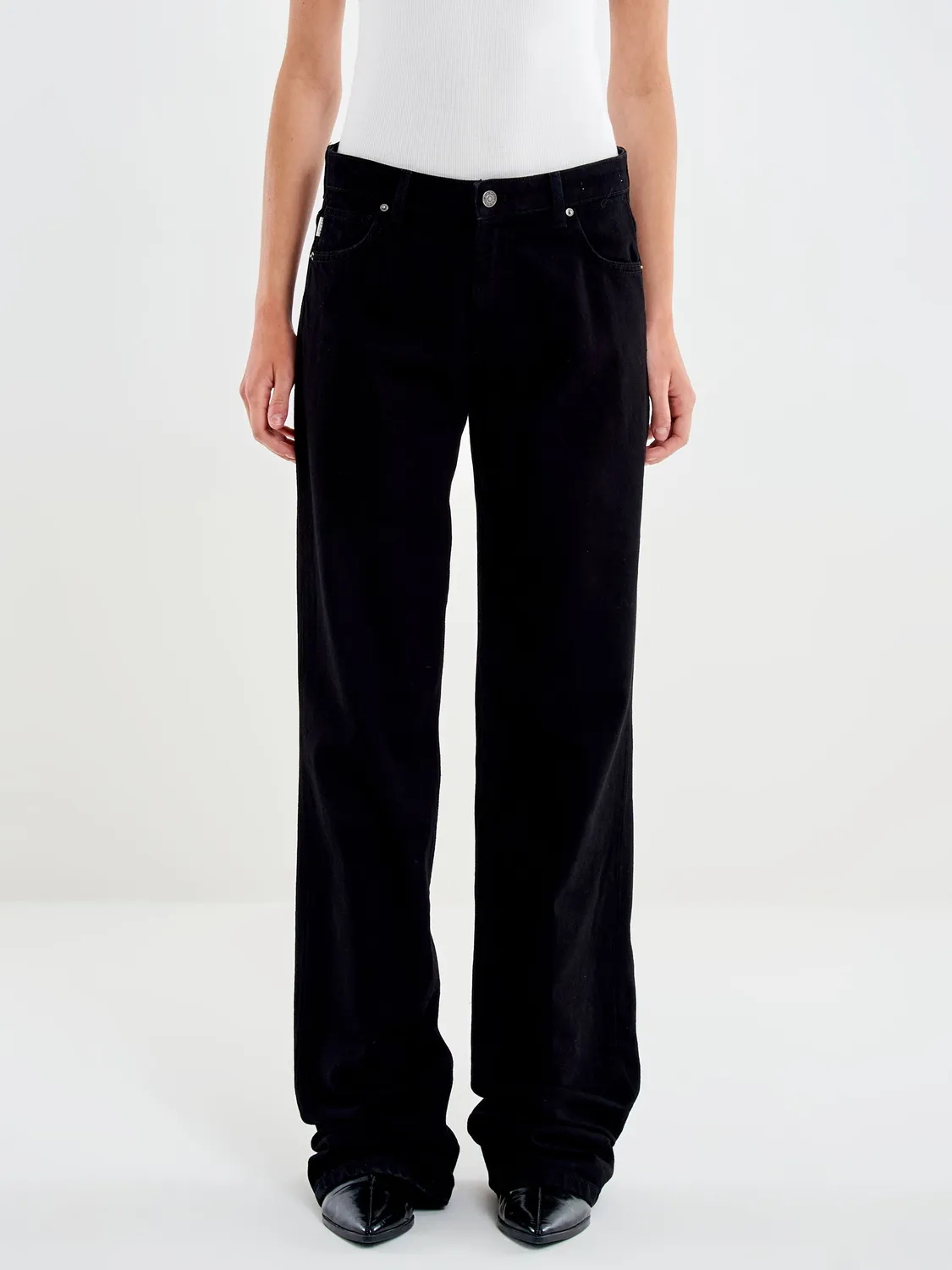 Vicolo Icon Alex jeans relaxed nero