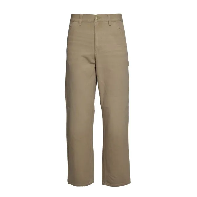 Carhartt WIP I031497 Single Knee pantalone nocciola cotone
