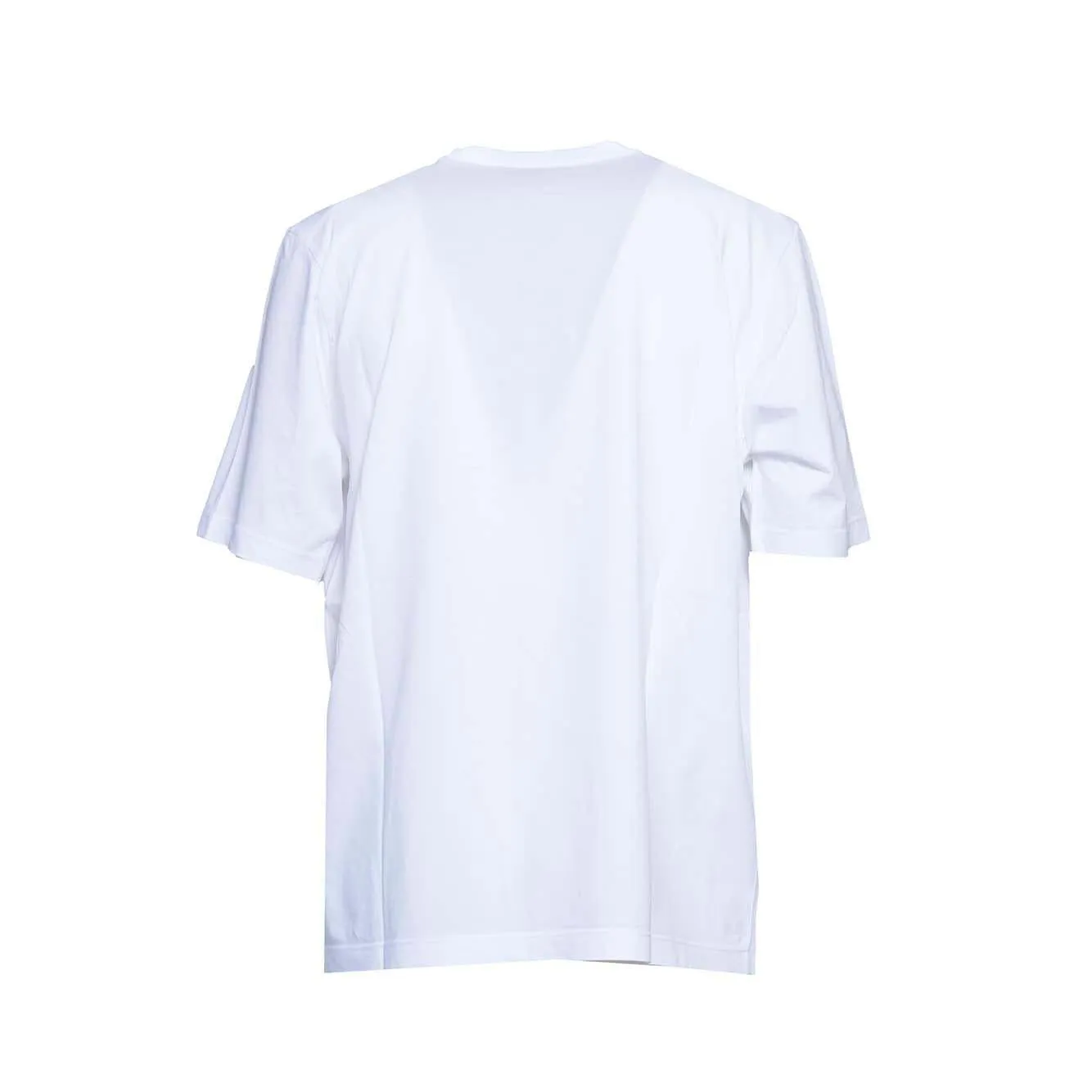 Dsquared2 S74GD1197D20004 t-shirt loose bianca logo