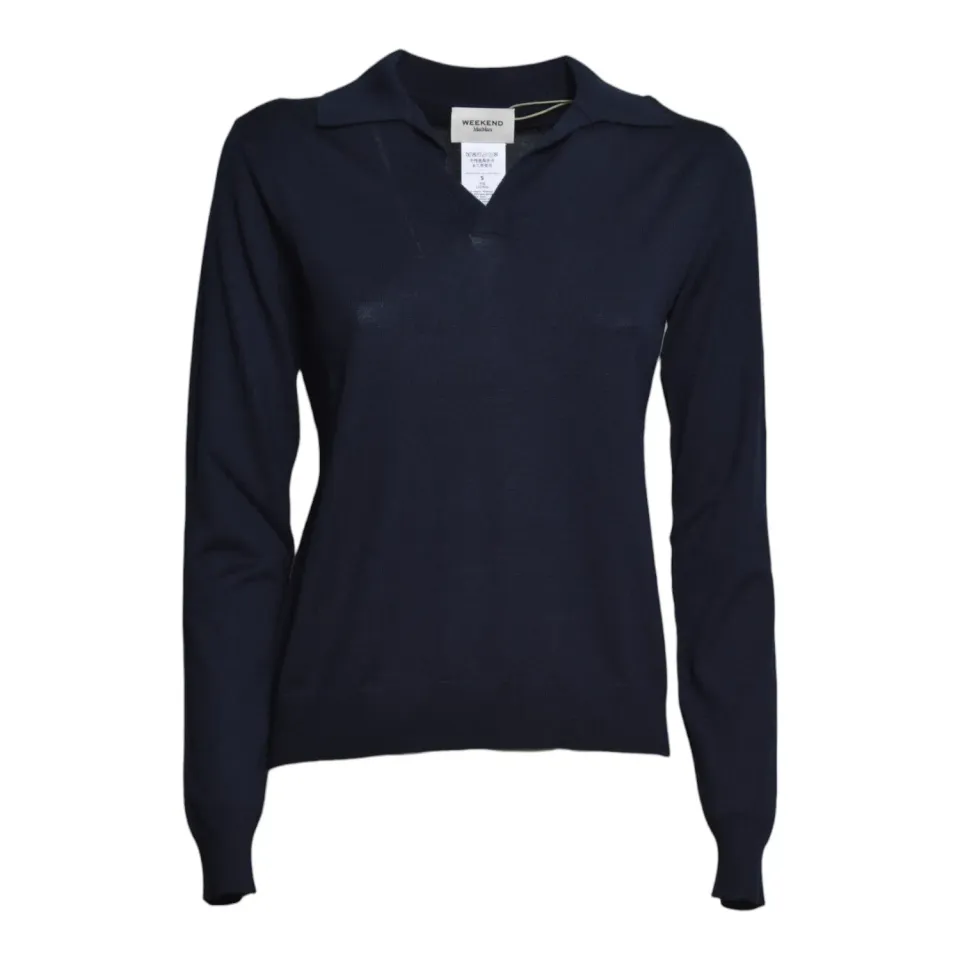 Max Mara Weekend cappa lana blu notte S 2625366052600