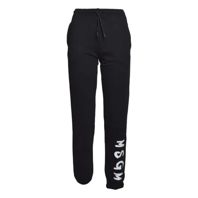 MSGM Junior F5MSJUFP024 pantalone tuta nero 14A