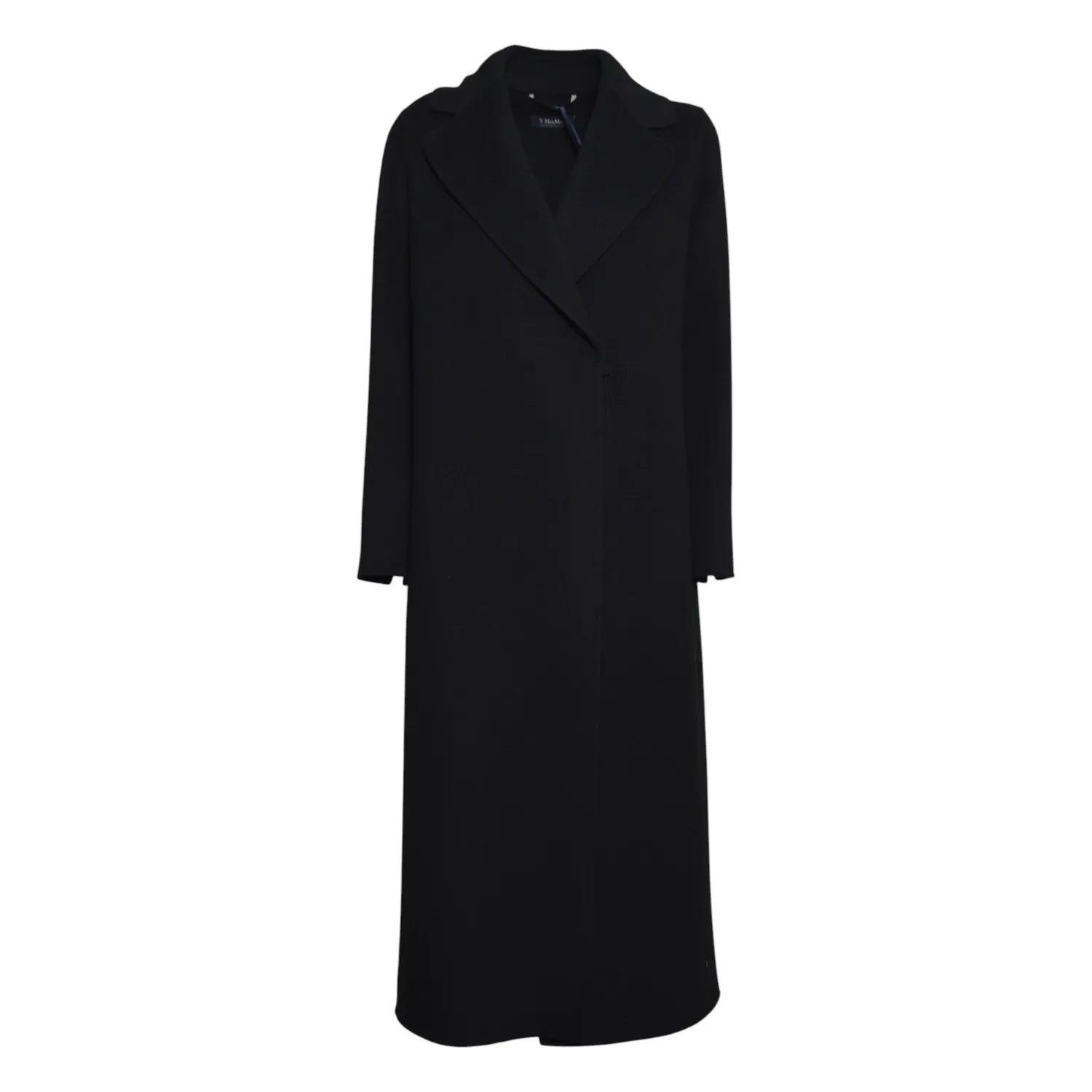 Max Mara Poldo 2629016073600 cappotto nero lana vergine