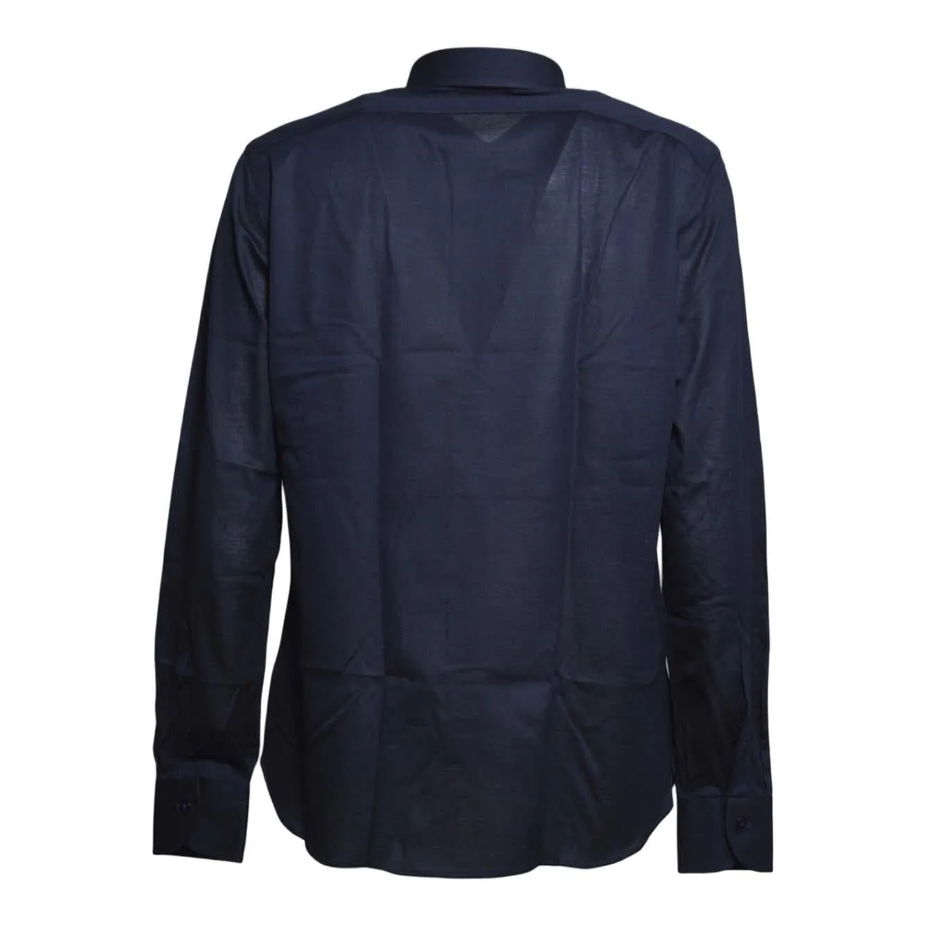 Boriello 22067 camicia piquet cotone blu