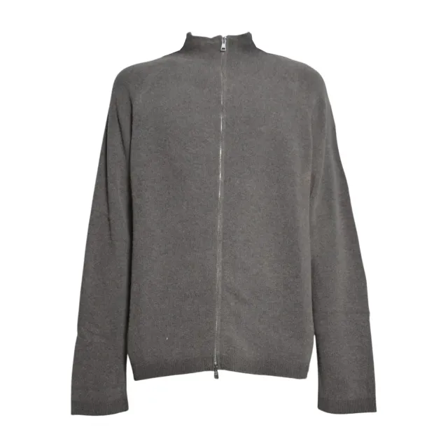 Our Legacy Line Zip M4263LM cardigan uomo lana marrone