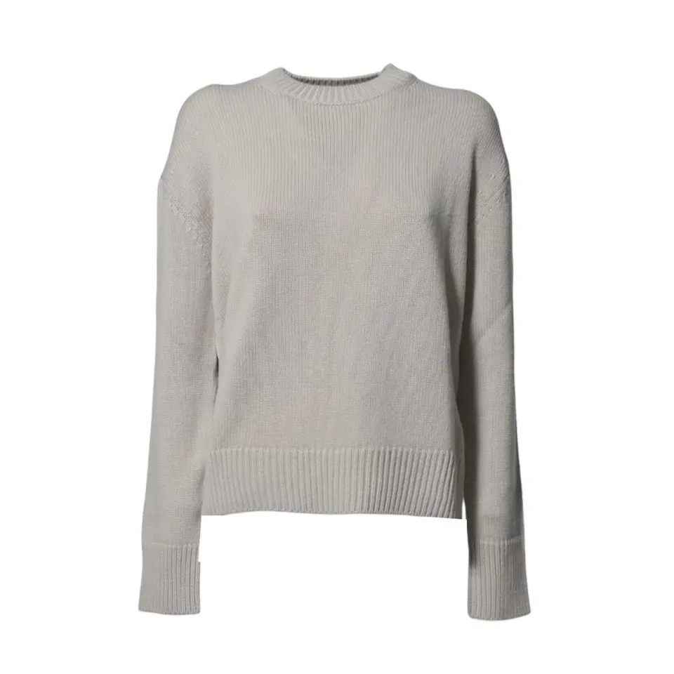 S Max Mara Irlanda 2429366083600 maglia sabbia lana