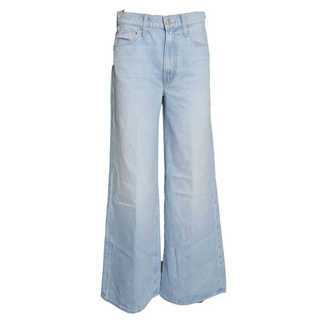 Mother The Ditcher Roller Zip Skimp jeans skinny blu denim