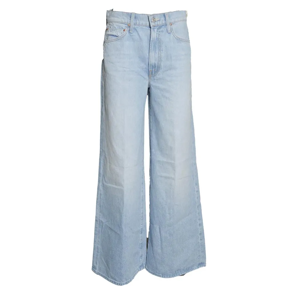 Mother The Ditcher Roller Zip Skimp jeans skinny blu denim