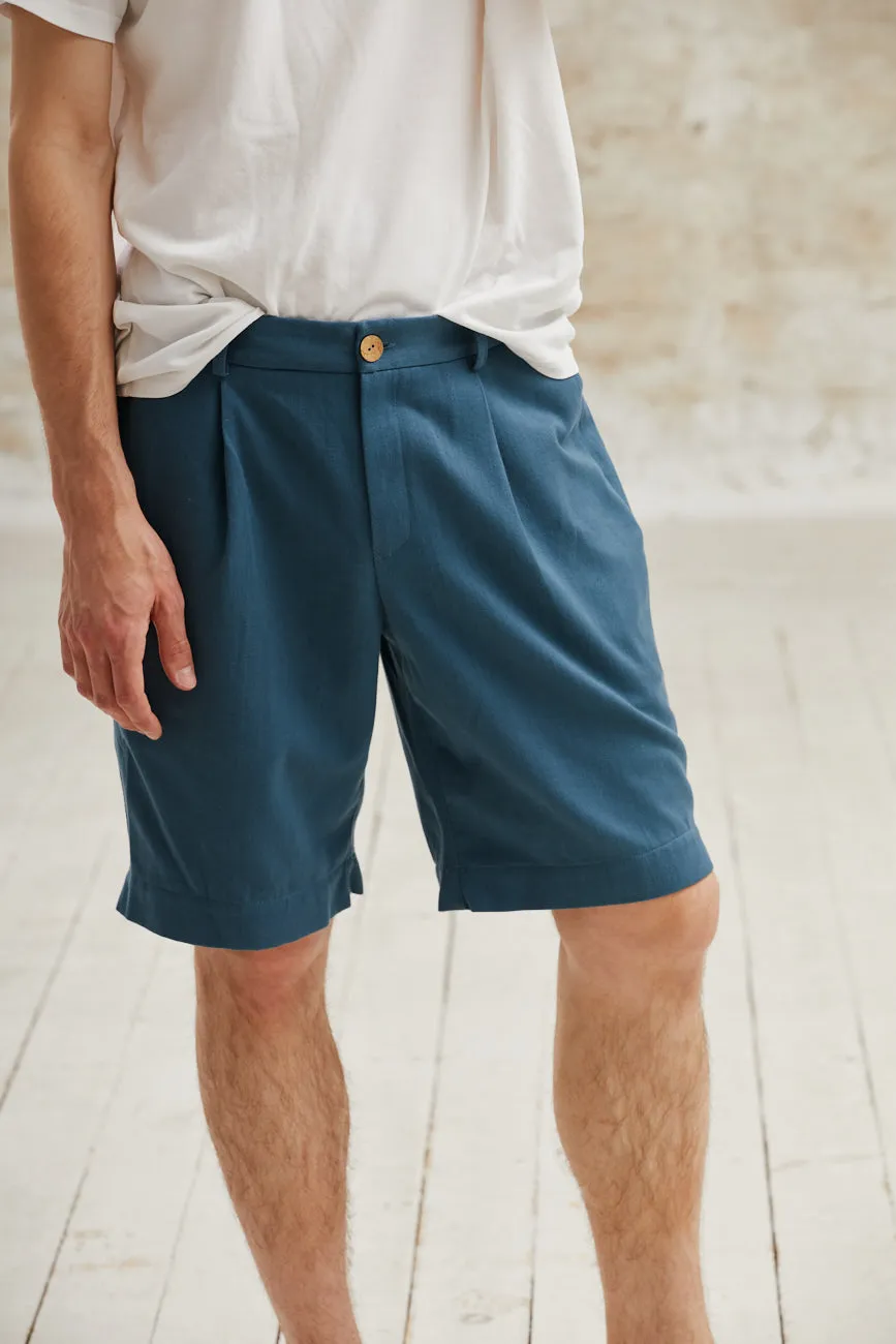 Jyoti Neem shorts cotone ocean