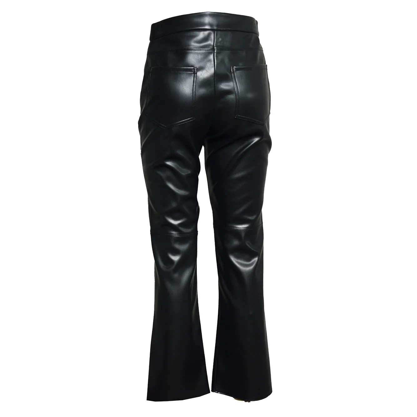 S Max Mara Sublime pantalone nero effetto pelle