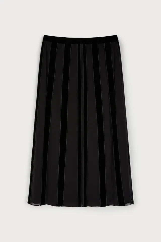 Ports 1961 PE425XXL08 gonna nera effetto seta