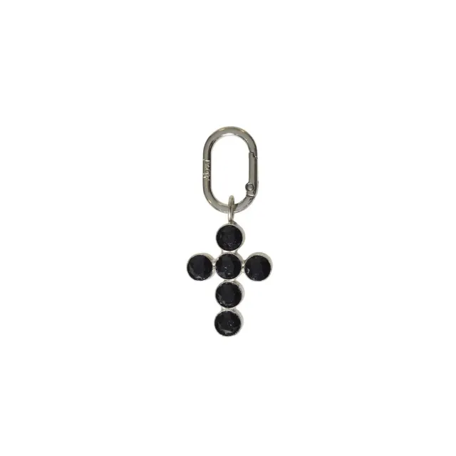 Alevà Bijoux Crocetonda ciondolo argento sparkle