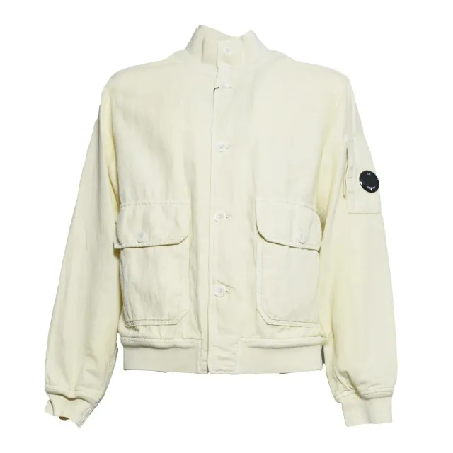 C.P. Company 20CMOW216A006501G giubbino uomo panna