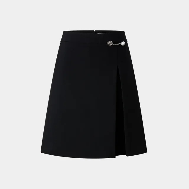 PORTS FW25 Timeless gonna nera elegante