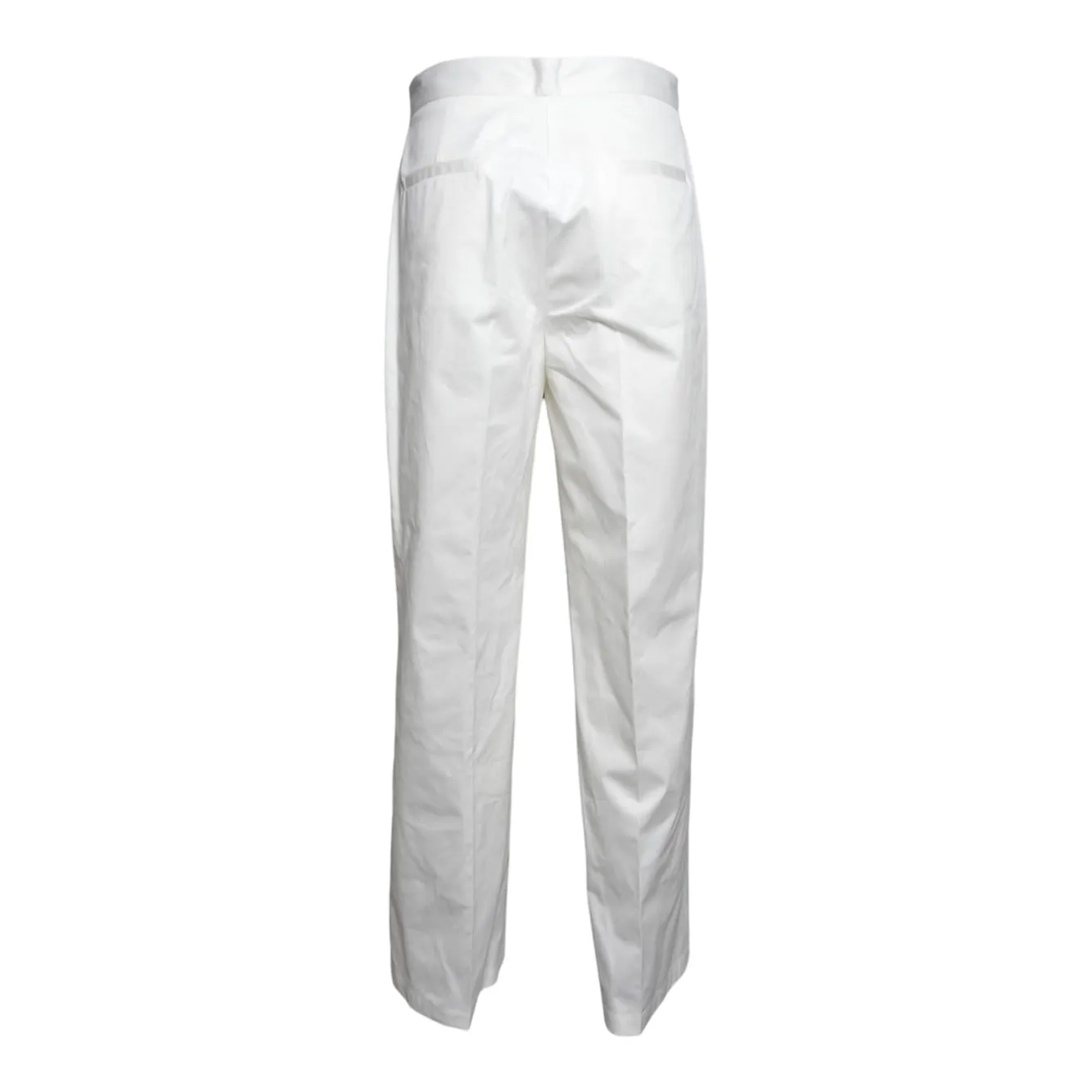 Solotre M1AB0223A02 pantalone donna panna cotone
