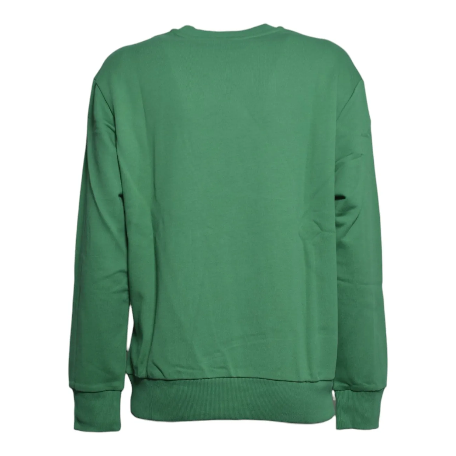 Diesel Junior J026110GEAD felpa verde cotone ragazzo