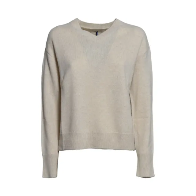 S Max Mara Fata cardigan cashmere beige chiaro taglia M
