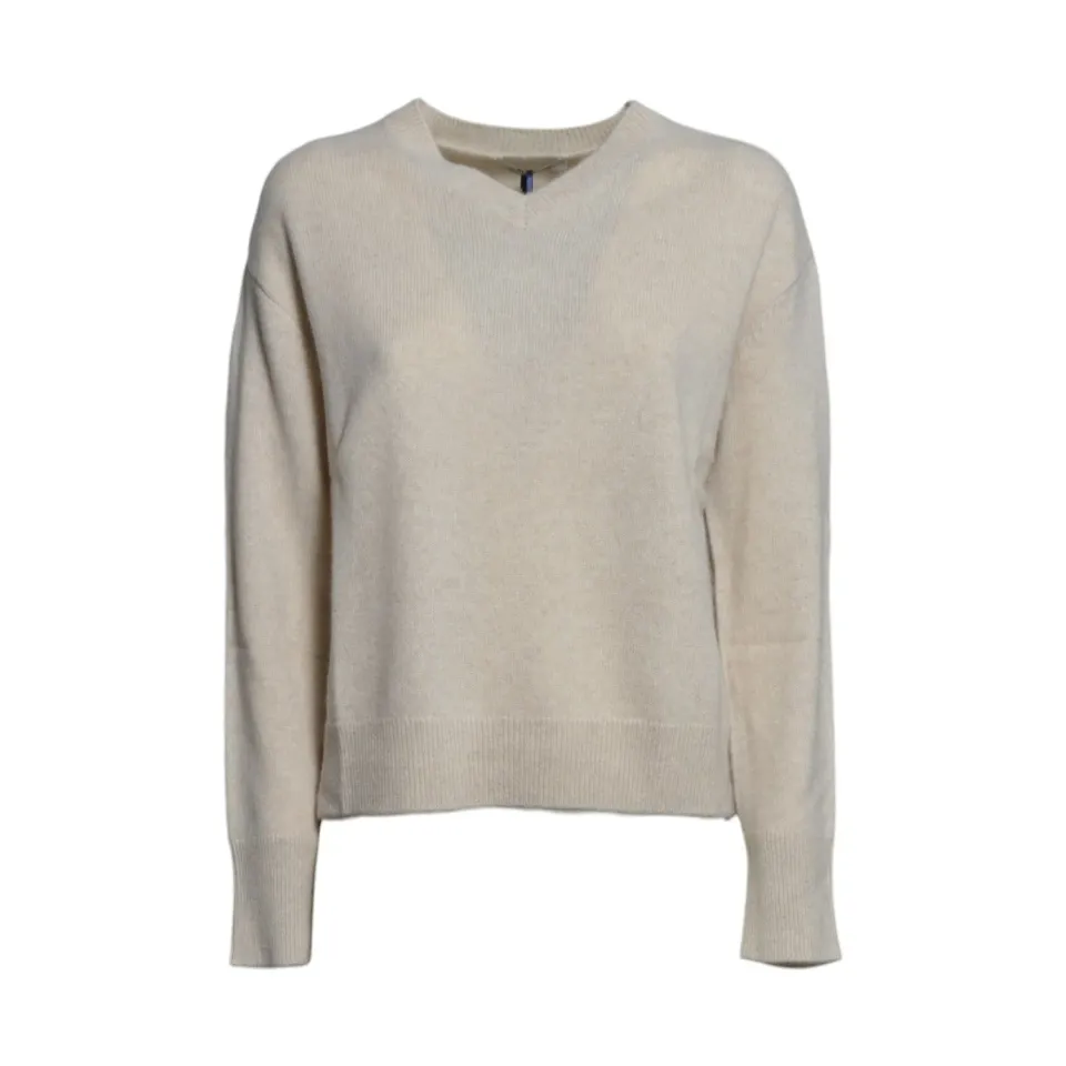 S Max Mara Fata cardigan cashmere beige chiaro taglia M