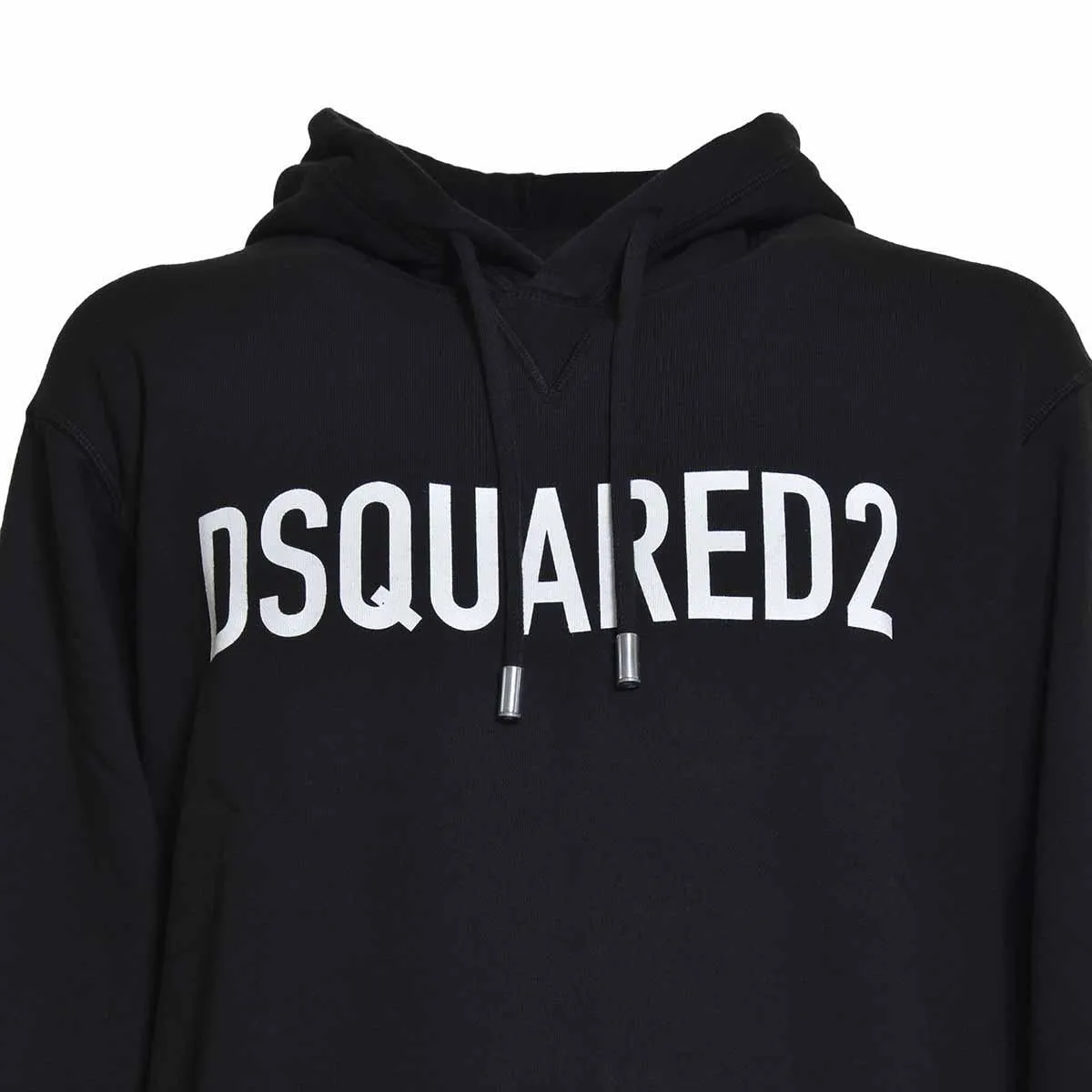 Dsquared2 S74GU0664S25538 Felpa cappuccio nera logo