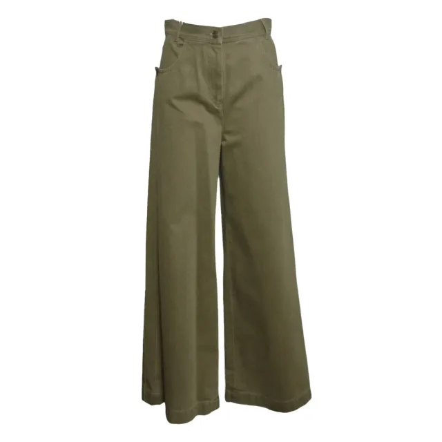 Max Mara Alamaro 2621136081600 pantalone khaki cotone