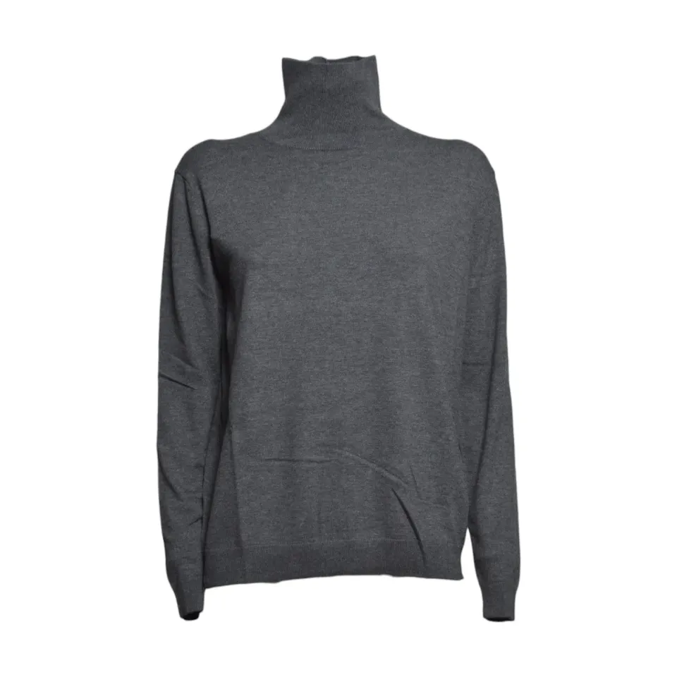 Max Mara Weekend Kiku dolcevita grigio scuro 007