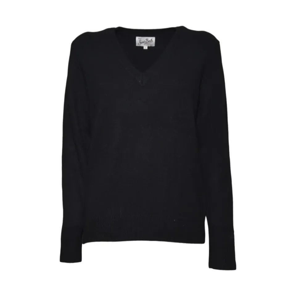 Saint Barth Pigalle PIG0002 maglione nero lana