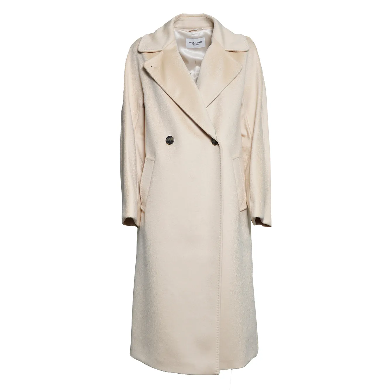 MaxMara Weekend Resina cappotto beige lana vergine