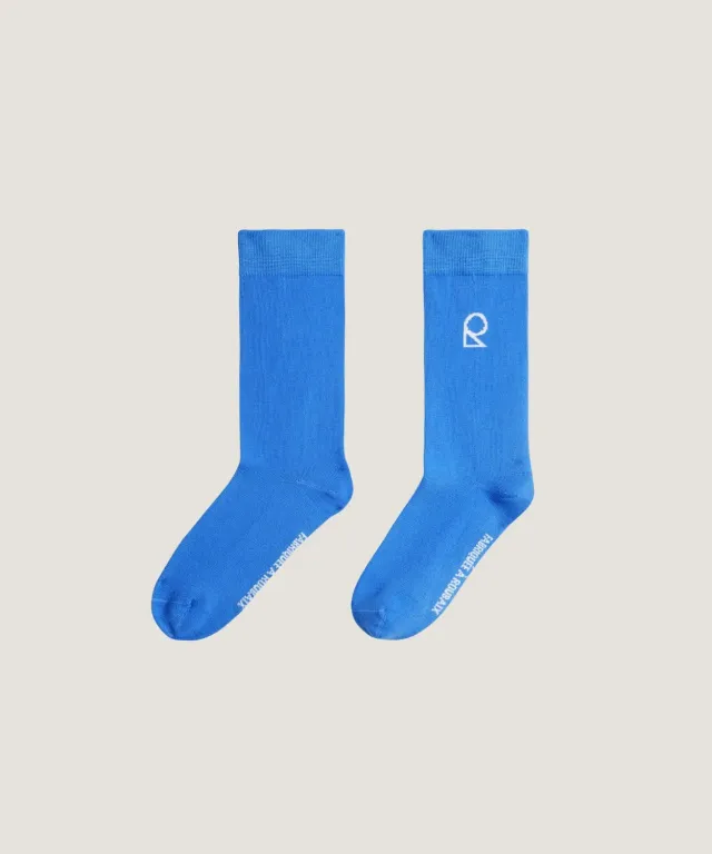 Rodier calzini unisex blu cotone GOTS 42/47