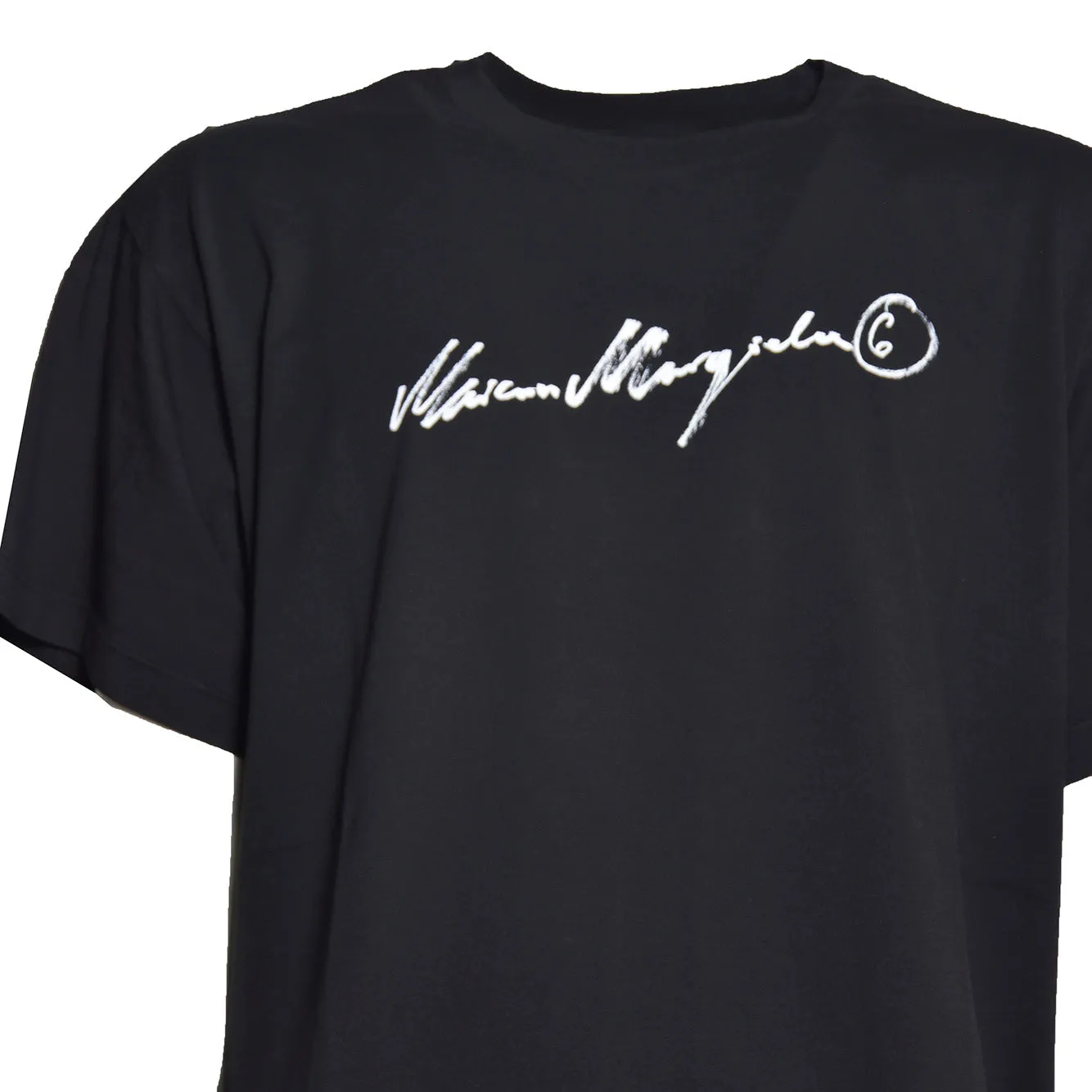 MM6 Maison Margiela SH0GC0077M20258 t-shirt uomo nera cotone