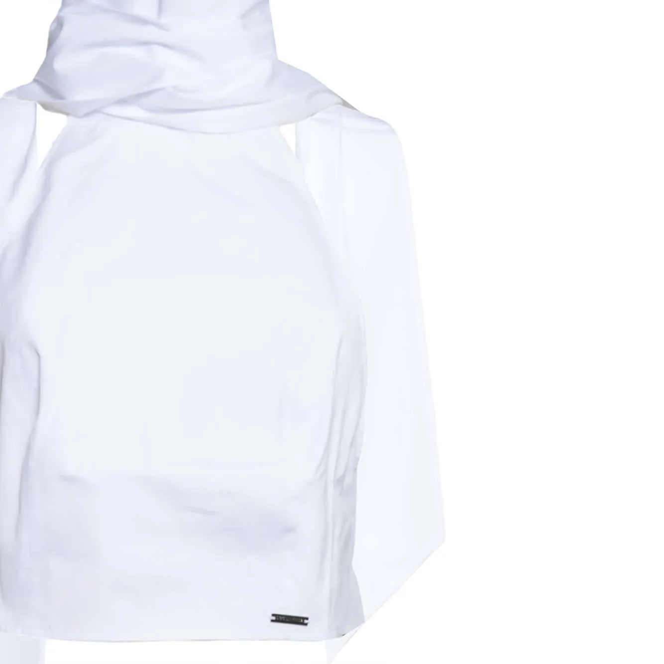 Dsquared2 S75NC1133S36275 tank top bianco cotone