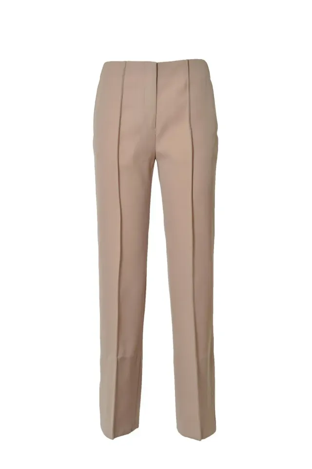 Jil Sander J02KA0012J40002 pantalone cotone beige 34