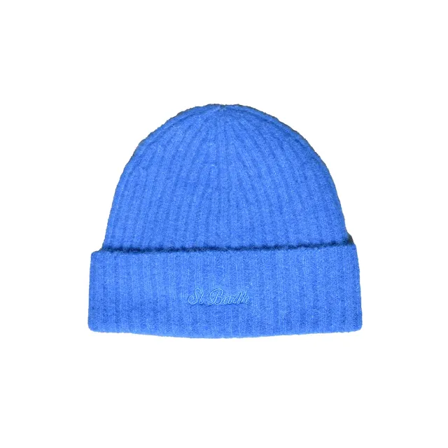 Saint Barth Wengen WENG026 berretto alpaca blu