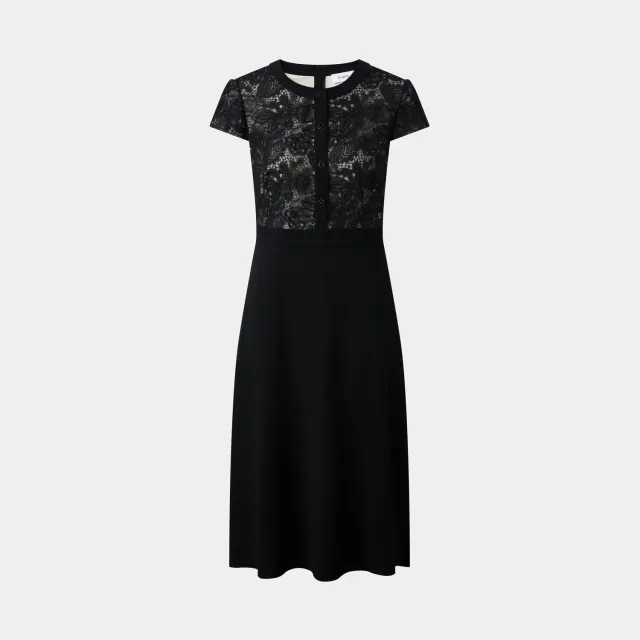 PORTS LQ8D170VLQ004 abito pizzo tulle nero