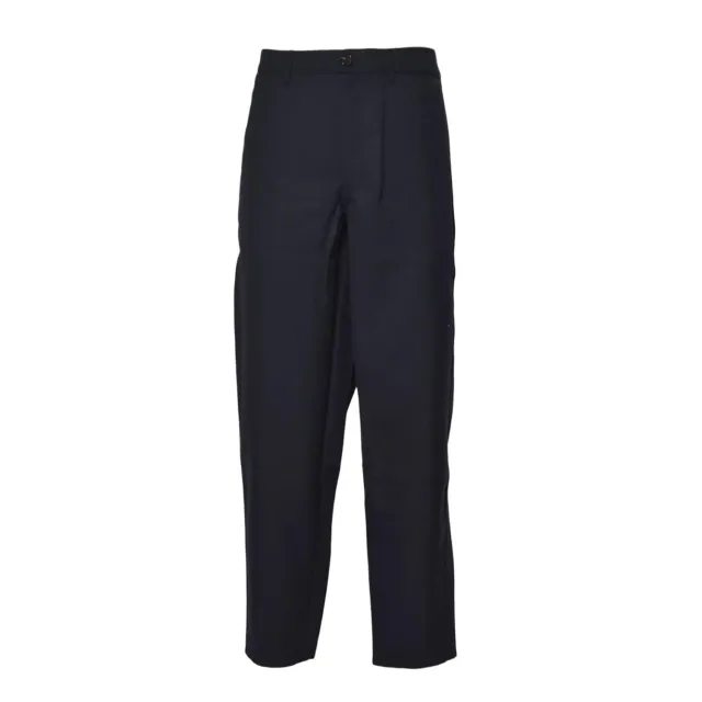 Comme des Garçons Shirt FPP005W25 pantalone blu navy lana
