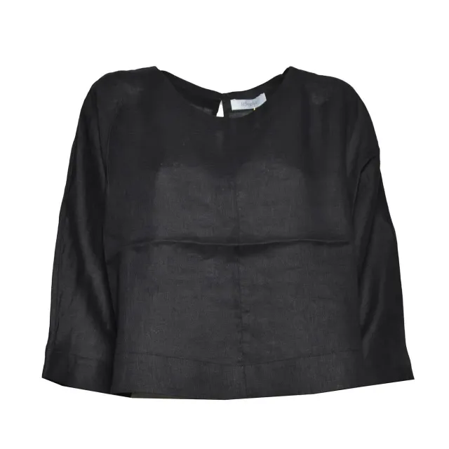 JcSophie L3116LENORA Blusa Nera Donna Taglie 36-42