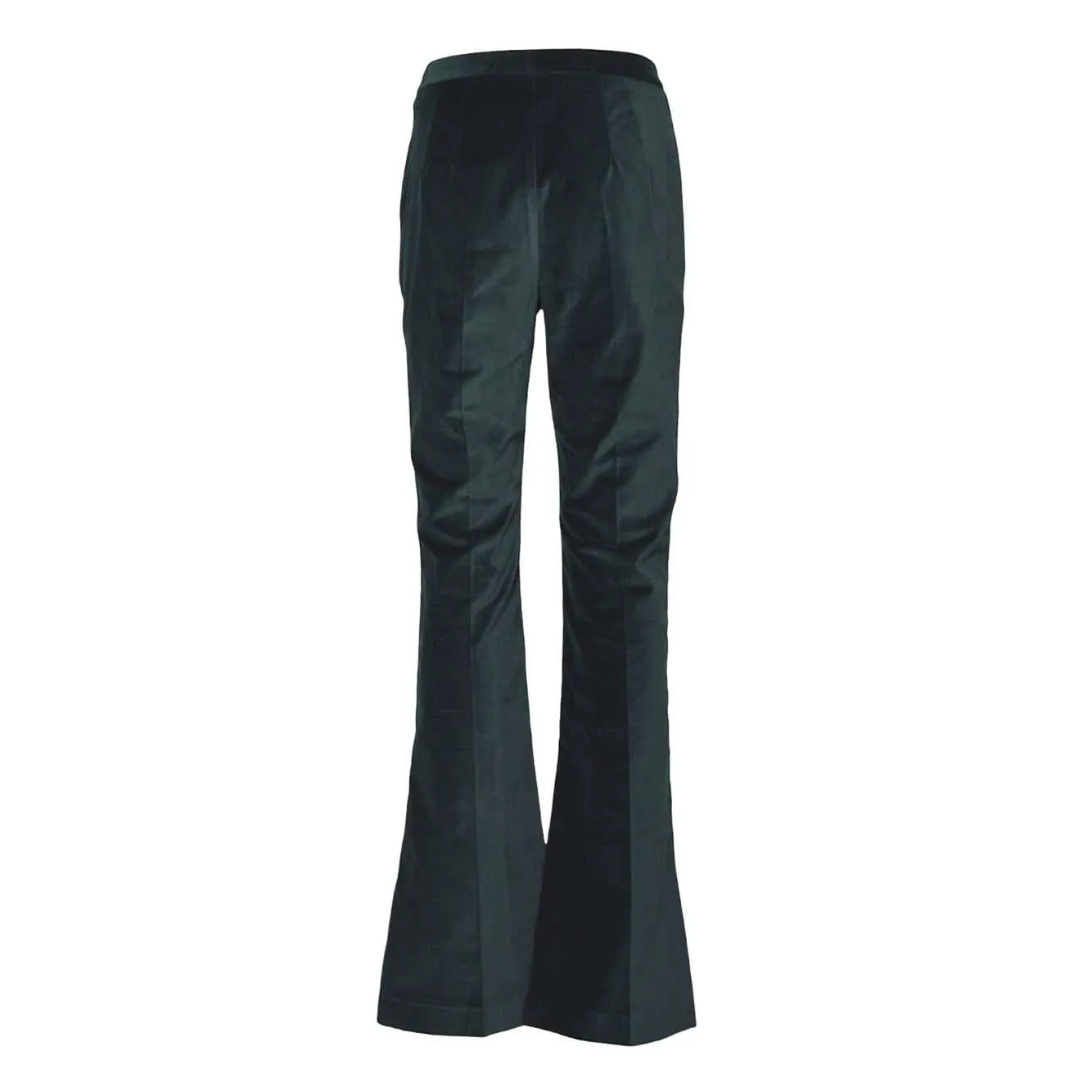 Merci P393A pantalone velluto verde bottiglia cotone