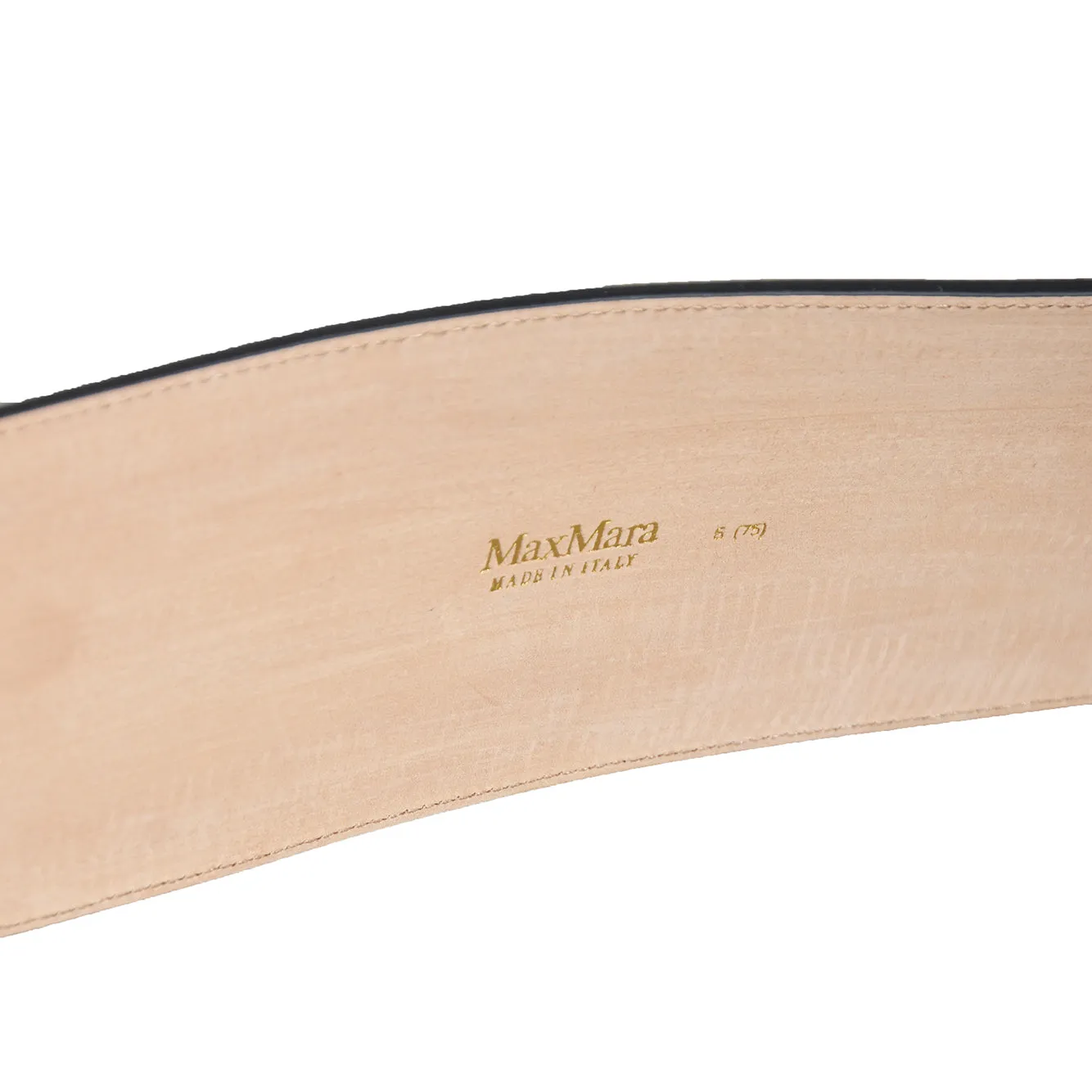 MaxMara Mulino 2624506041600 cintura pelle nera