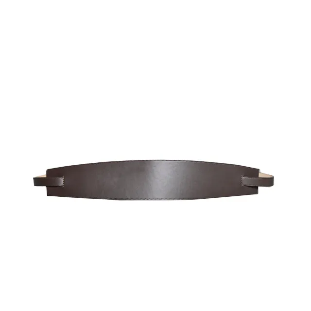 Max Mara Mulino 2624506041600 cintura pelle caffè