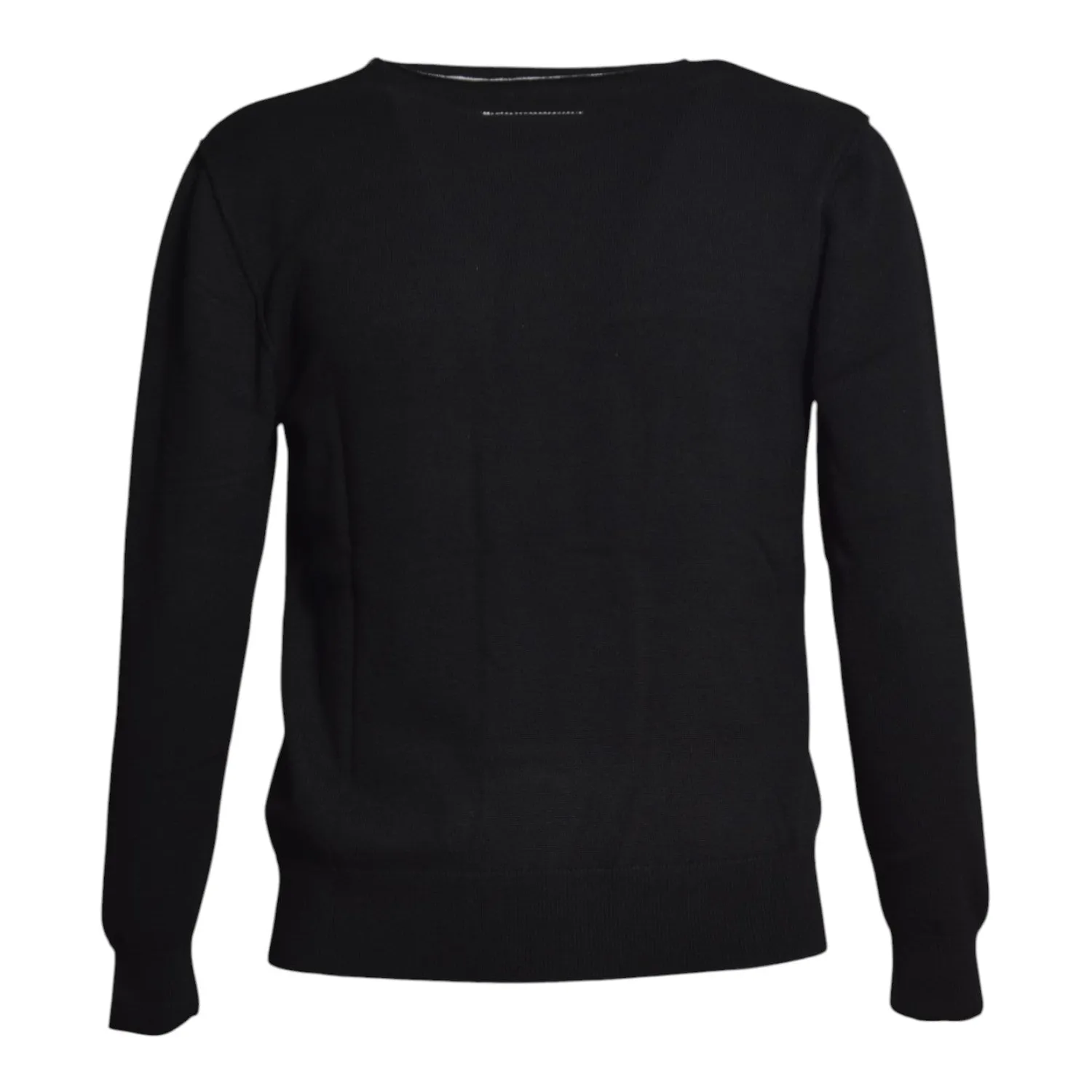 MM6 Maison Margiela Junior M61025MM06Q cardigan nero lana
