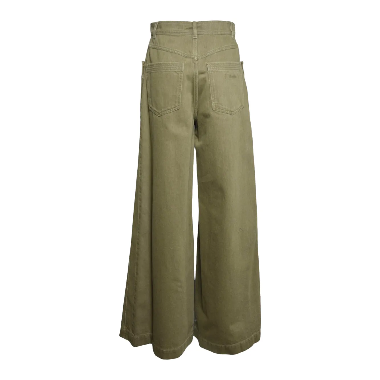 Max Mara Alamaro 2621136081600 pantalone khaki cotone